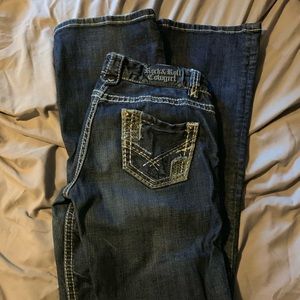 28x36 rock&roll cowgirl low rise boot cut